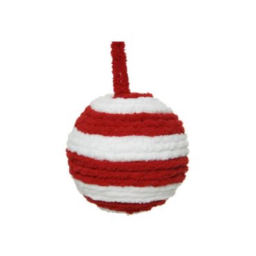 boule en mousse a suspendre rouge et noire | jourdefete.com