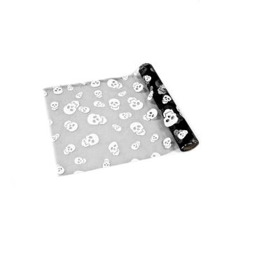 Chemin de Table Organza - Têtes de Mort