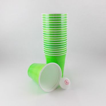 Gobelets "Beer Pong" x20 - Vert