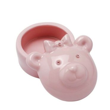 Boîte à dents - Ourson - Rose | JOURDEFETE.COM