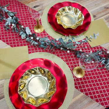 pack de decorations de noel traditionnel pour 8 personnes | jourdefete.com