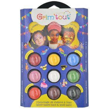 Grande palette de maquillage Carnaval Grim'tout | jourdefete.com