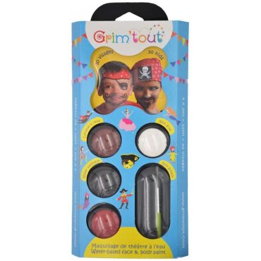 Palette Maquillage Pirate Grim'Tout | jourdefete.com