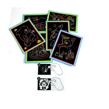 carte magique à gratter modèle aléatoire | jourdefete.com