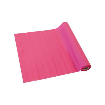 Chemin de table Pâques en toile fine unie 28 cm x 4 m coloris fuchsia | jourdefete.com