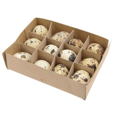 12 œufs de caille | jourdefete.com