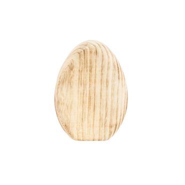 Œuf en bois de 21 cm | jourdefete.com