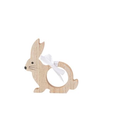 Un lapin ayant pour forme un rond de serviette | jourdefete.com
