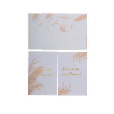 2 cartes parrain marraine collection pampa | jourdefete.com