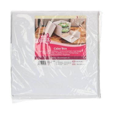 Une belle boîte à gâteau blanche pour toutes vos fêtes | jourdefete.com