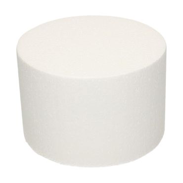 Cake Dummy en polystyrène rond 15 x 10 cm pour décoration | jourdefete.com