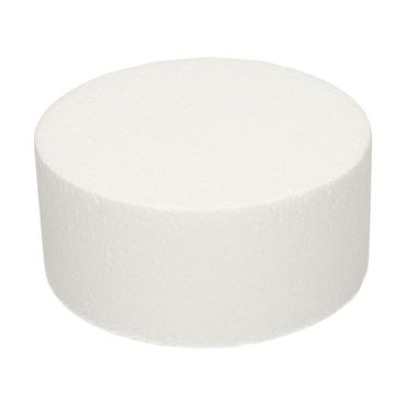 Cake Dummy polystyrène rond de 15 x 7cm idéal pour cake design et décoration | jourdefete.com