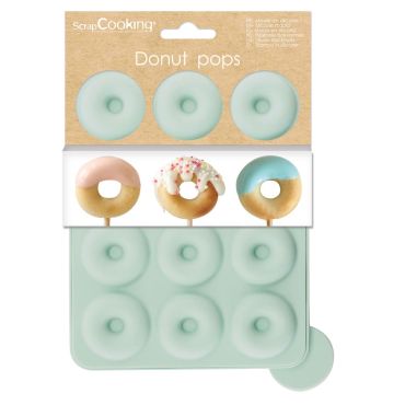 Moule en silicone Donut Pops pour mini donuts faits maison | jourdefete.com
