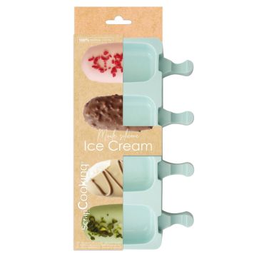 Moule à glaces bâtonnets en silicone ScrapCooking pour créations glacées maison | jourdefete.com
