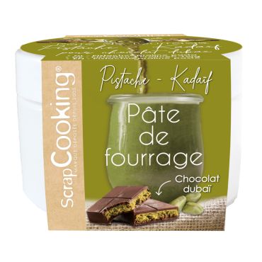 Pâte de fourrage Pistache Kadaïf ScrapCooking pour chocolats et pâtisseries | jourdefete.com