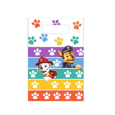 Mettez des petits cadeaux pour vos invités dans ces sacs cadeaux - Pat' Patrouille | jourdefete.com