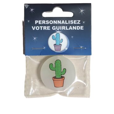 Cactus pour Guirlande à Personnaliser | jourdefete.com