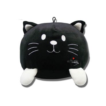 Peluche chat collection miaou simple couleur noire
