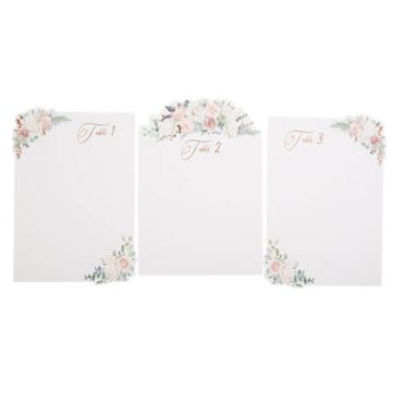 Des marques table de la collection peony pour un mariage végétal | jourdefete.com