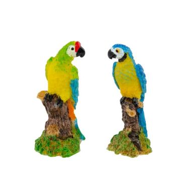 Petit Perroquet en Resine - Coloris au Choix | jourdefete.com