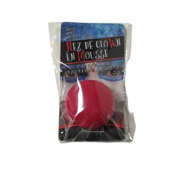 Nez de clown rouge en mousse - 5 cm | jourdefete.com Nez de clown rouge en mousse - 5 cm | jourdefete.com