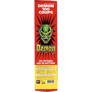 Pétarade de 100 coups Démon | jourdefete.com