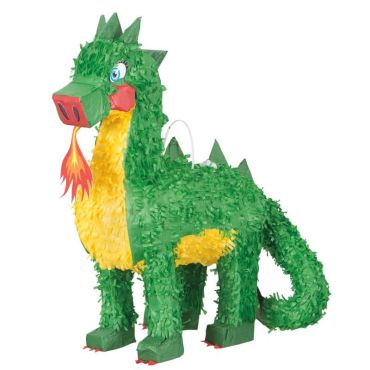 Piñata - Dragon vert cracheur de feu | jourdefete.com