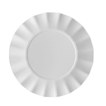 Sachet de 8 assiettes compostables Bruno Blanches - 21 cm | jourdefete.com Sachet de 8 assiettes compostables Bruno Blanches - 21 cm | jourdefete.com