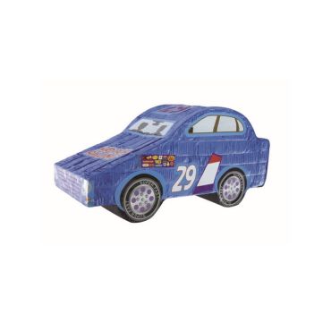 Piñata voiture bleue