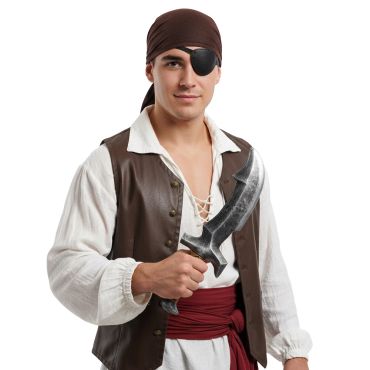 Couteau de pirate 39 cm pour déguisement de corsaire ou flibustier | jourdefete.com