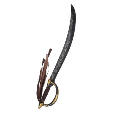 Épée de pirate factice 68 cm avec décorations | jourdefete.com