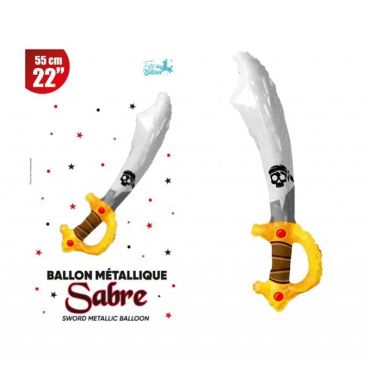 Un ballon représentant un joli sabre pour un anniversaire pour enfant | jourdefete.com