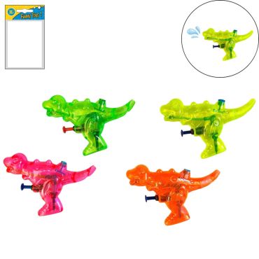 Pistolet à eau en forme de dinosaure, disponible en plusieurs coloris | jourdefete.com