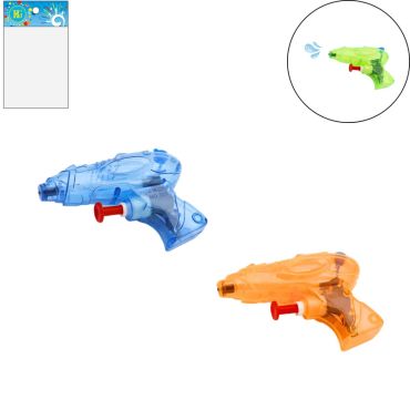 Pistolet à eau compact et transparent pour enfants, idéal pour les jeux d’extérieur | jourdefete.com