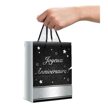 Pochette-Cadeau-Joyeux-Anniversaire-Argentée|jourdefete.com