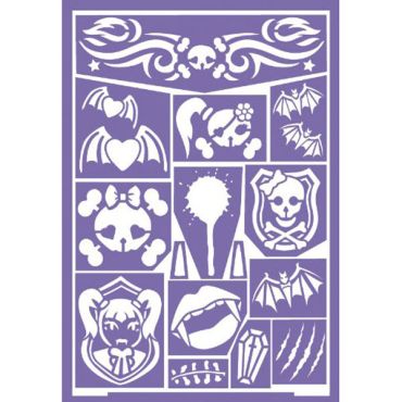 Pochoir Monster High Grim'Tout