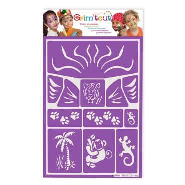 Pochoir Jungle Grim'tout