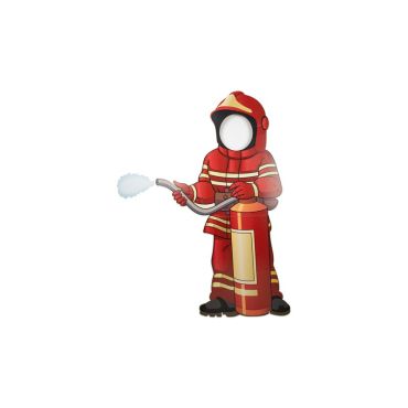 cadre photobooth pompier | jourdefete.com