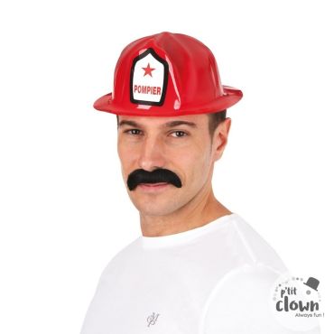 Casque de pompier rouge pour soirée déguisée | jourdefete.com Casque de pompier rouge pour soirée déguisée | jourdefete.com