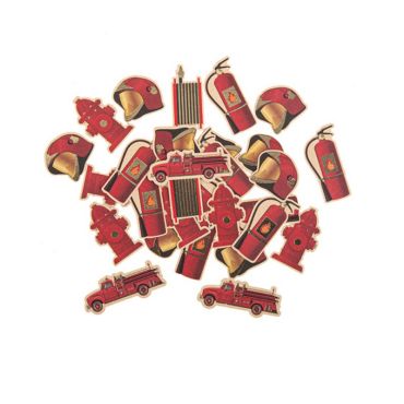 100 confettis anniversaire pompier | jourdefete.com
