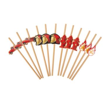 pailles anniversaire pompier | jourdefete.com