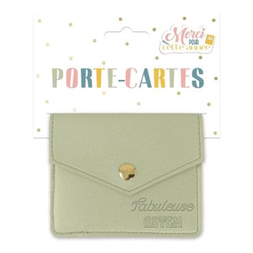 Un porte-cartes parfait pour une fabuleuse ATSEM | jourdefete.com