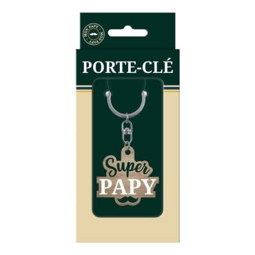Un sublime porte clé pour un super papy | jourdefete.com
