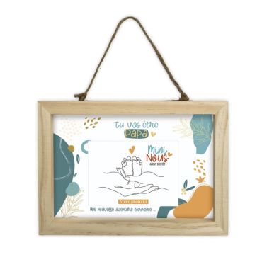 Annoncez votre grossesse au futur papa avec ce cadre photo | jourdefete.com