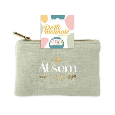 Porte-monnaie - Atsem en or | jourdefete.com