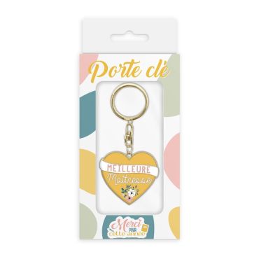 Porte-clé en métal - Meilleure Maîtresse | jourdefete.com
