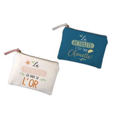 Porte-monnaie pour la retraite modèle au choix