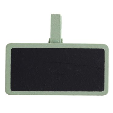 Porte-noms mini ardoises x12 - Vert Sauge | jourdefete.com