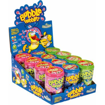 Bonbons Bubble Rubble dans des mini-canettes colorées | jourdefete.com