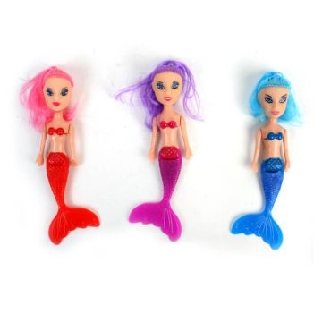 poupée sirène articulée couleur aléatoire | jourdefete.com